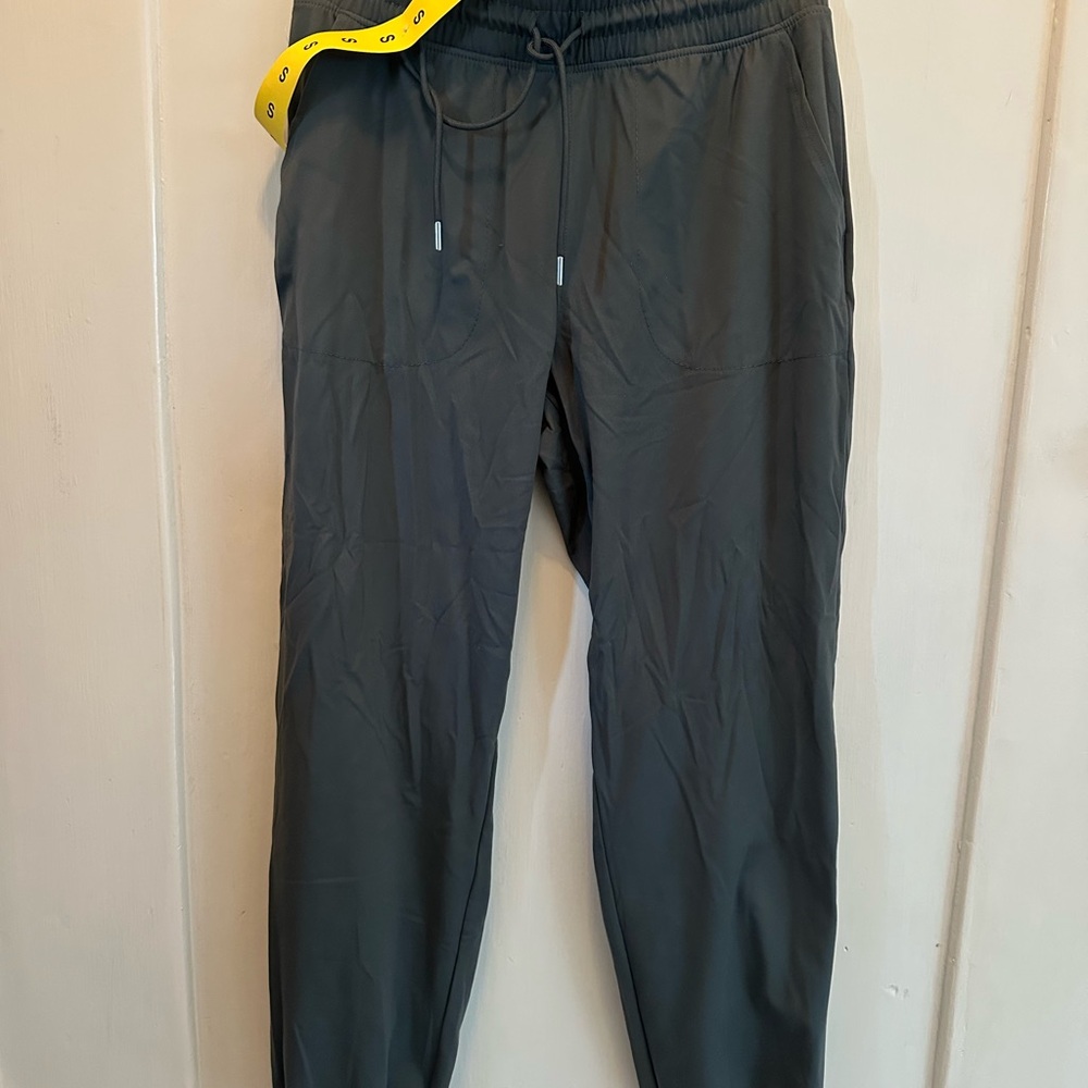 Sage Men's Charcoal Jogger Sweatpants with Elastic Drawstring